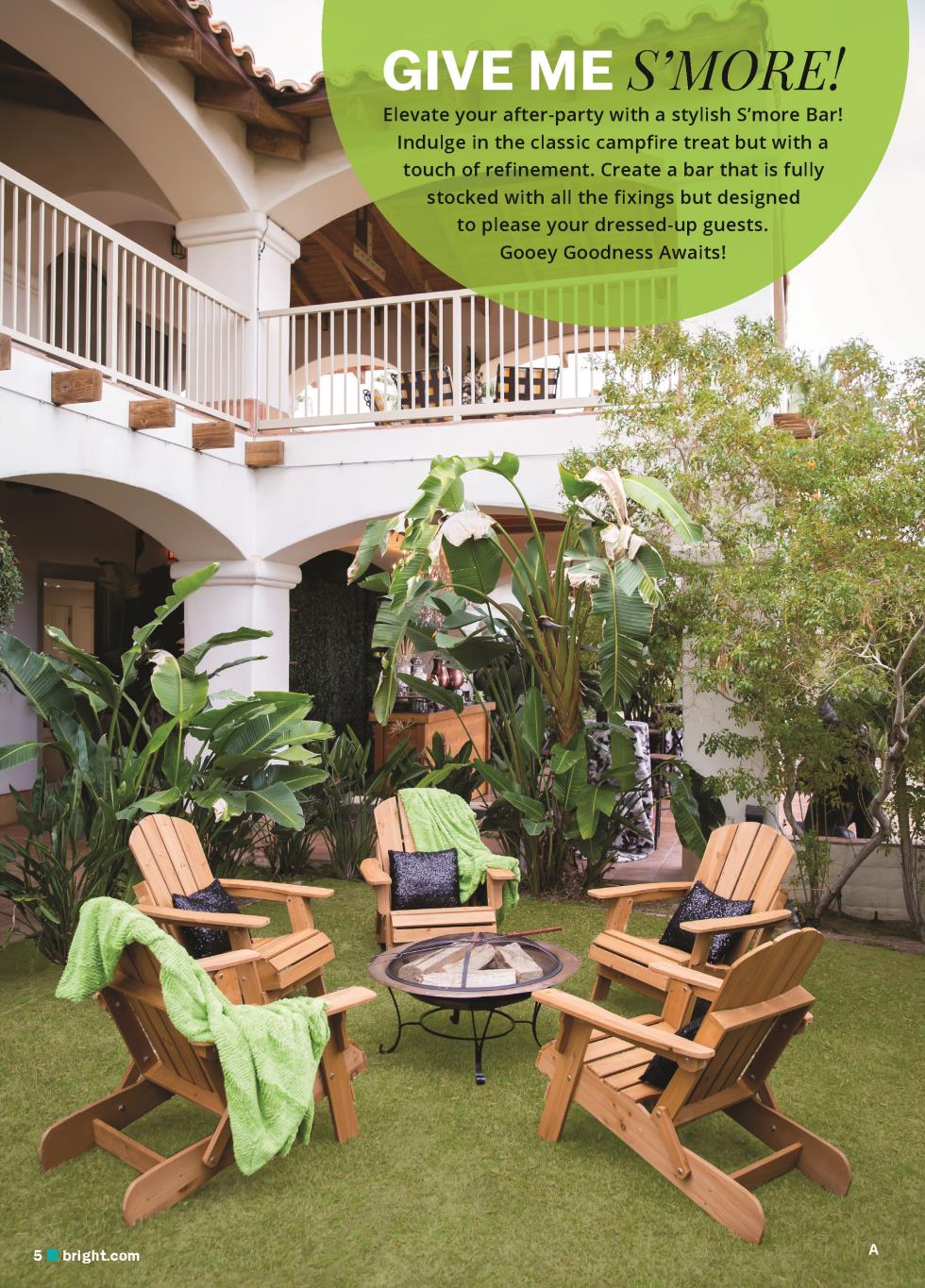 WOOD ADIRONDACk CHAIR Rentals Bright Rentals