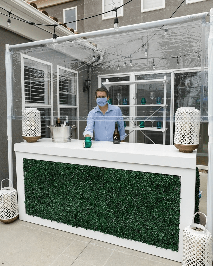 WHITE VARIAN BACK BAR Rentals Bright Rentals