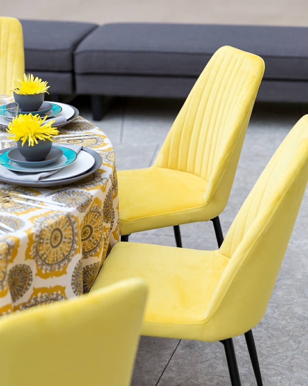 GOLD VELVET COCO LUXE SIDE CHAIR Rentals Bright Rentals