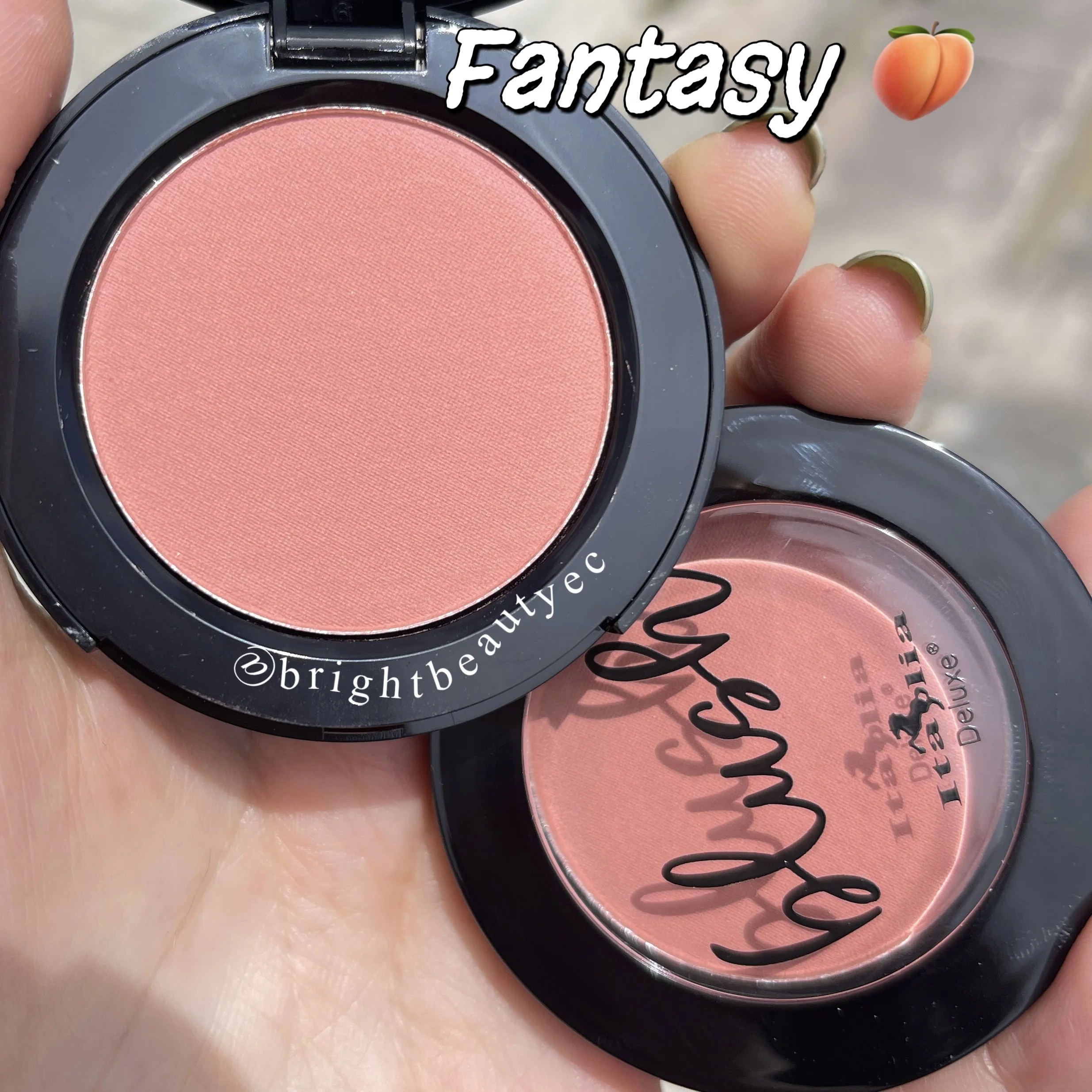 Rubor en polvo Italia Deluxe 01Fantasy TIENDA DE MAQUILLAJE ONLINE