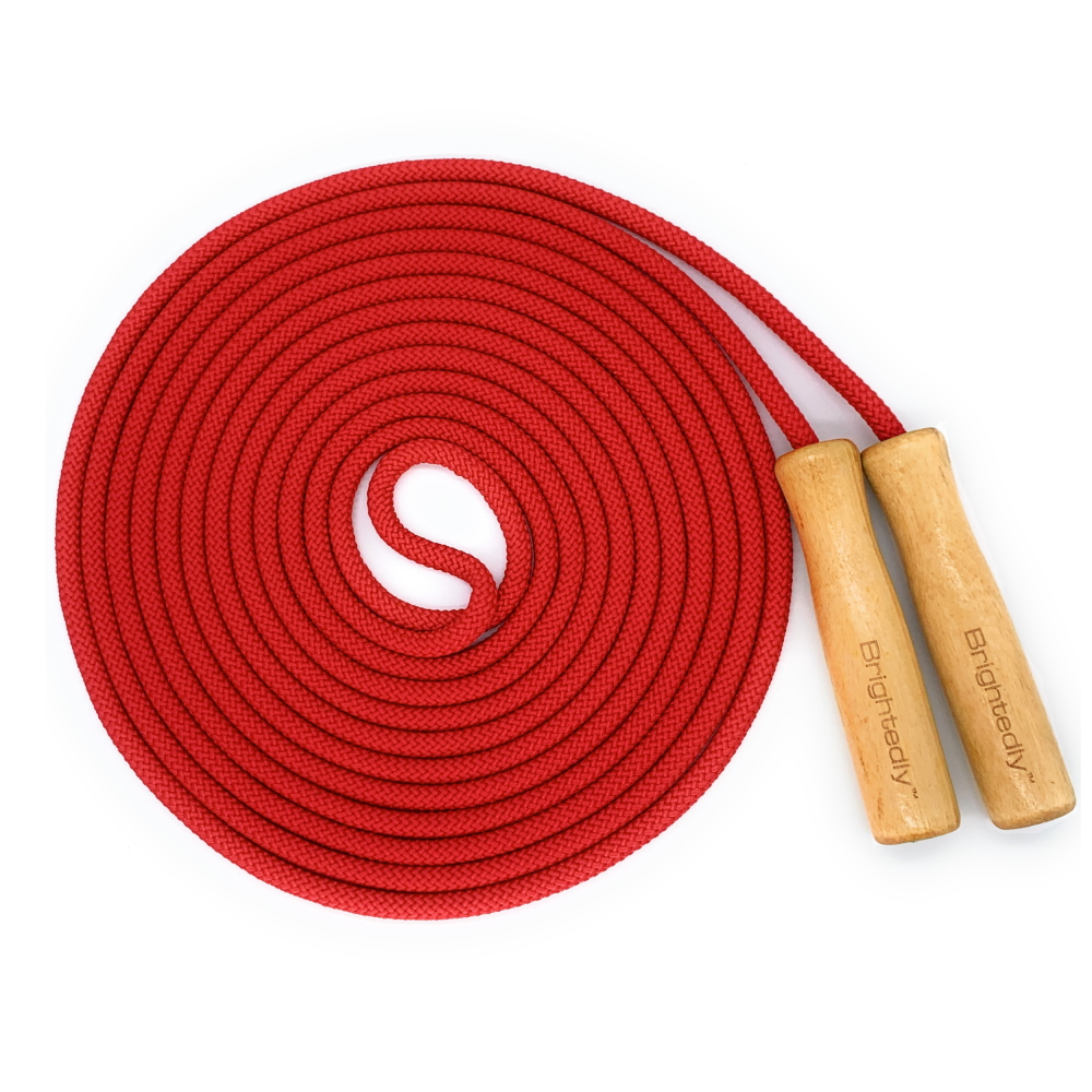 Multiplayer Long Jump Rope for Kids Red Brightedly