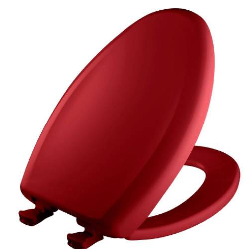 RED Elongated Closed Front Toilet Seat Brighten My Facility