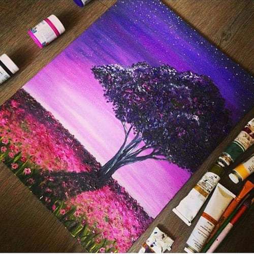 20+ Tree Drawing & Painting Ideas Brighter Craft