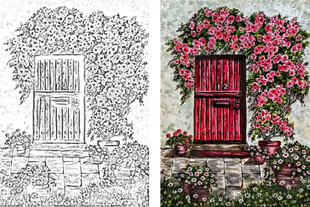 Aggregate more than 146 difference between drawing and painting latest