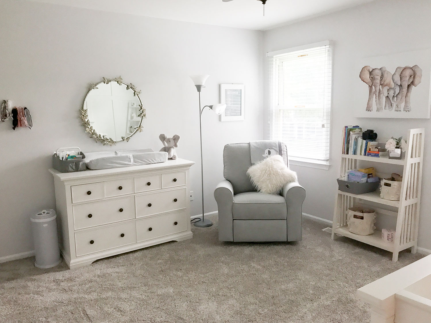 Lavender Baby Girl Nursery