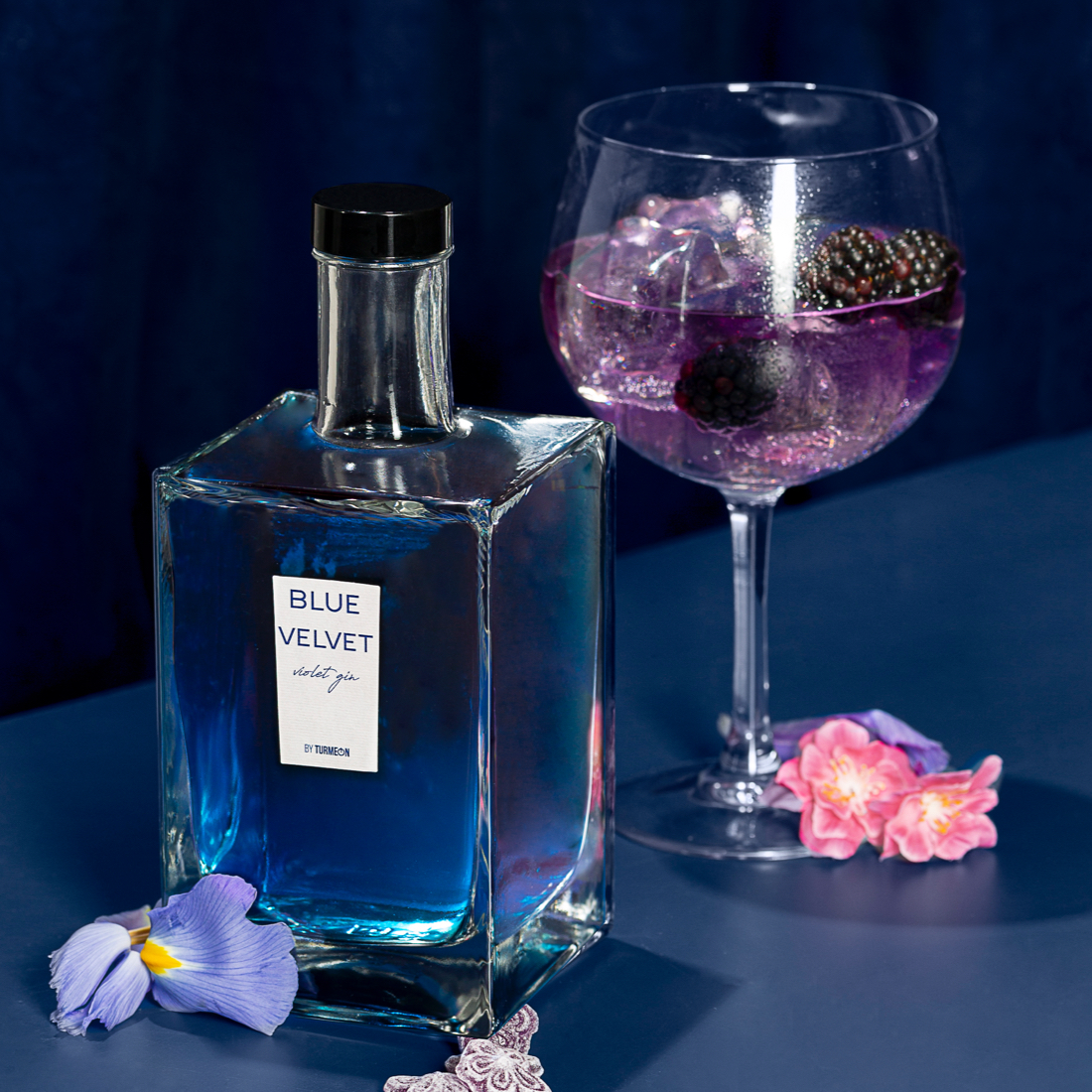 Blue Velvet gin Bright Export Import