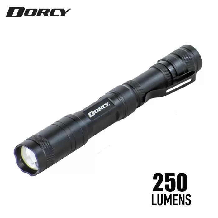 Dorcy Ultra HD Slide Focus AA Flashlight 250 Lumens 414117