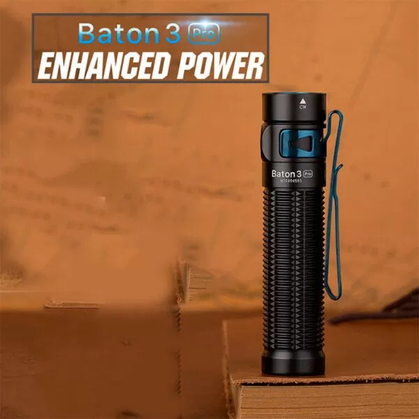 Olight Baton 3 Pro Rechargeable Flashlight | Authorized Distributor
