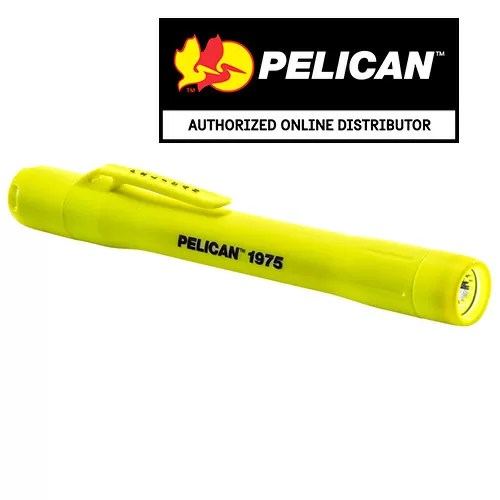 Pelican 1975 AAA Flashlight Intrinsically Safe Helmet Mountable