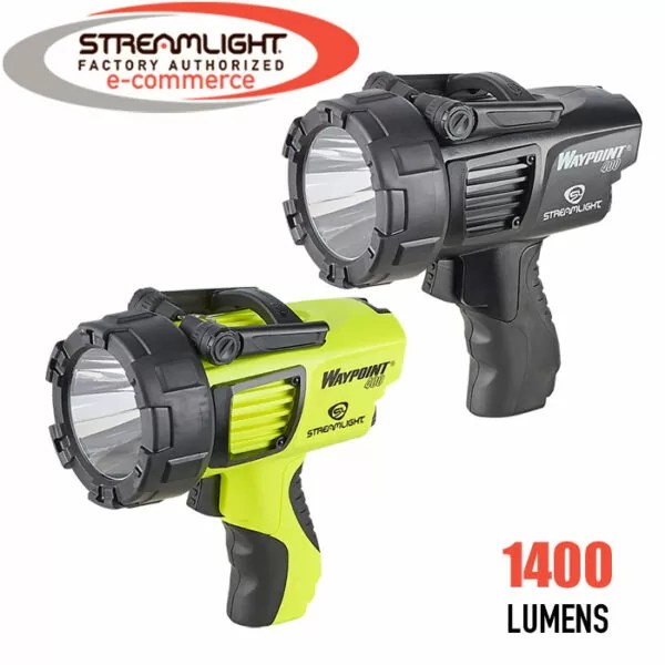 Streamlight Waypoint 400 Rechargeable Spotlight Authorized Distributor