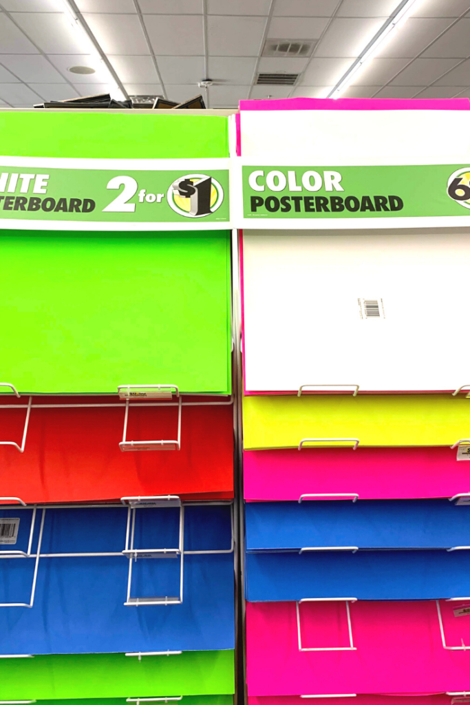 Poster Board Dollar Tree