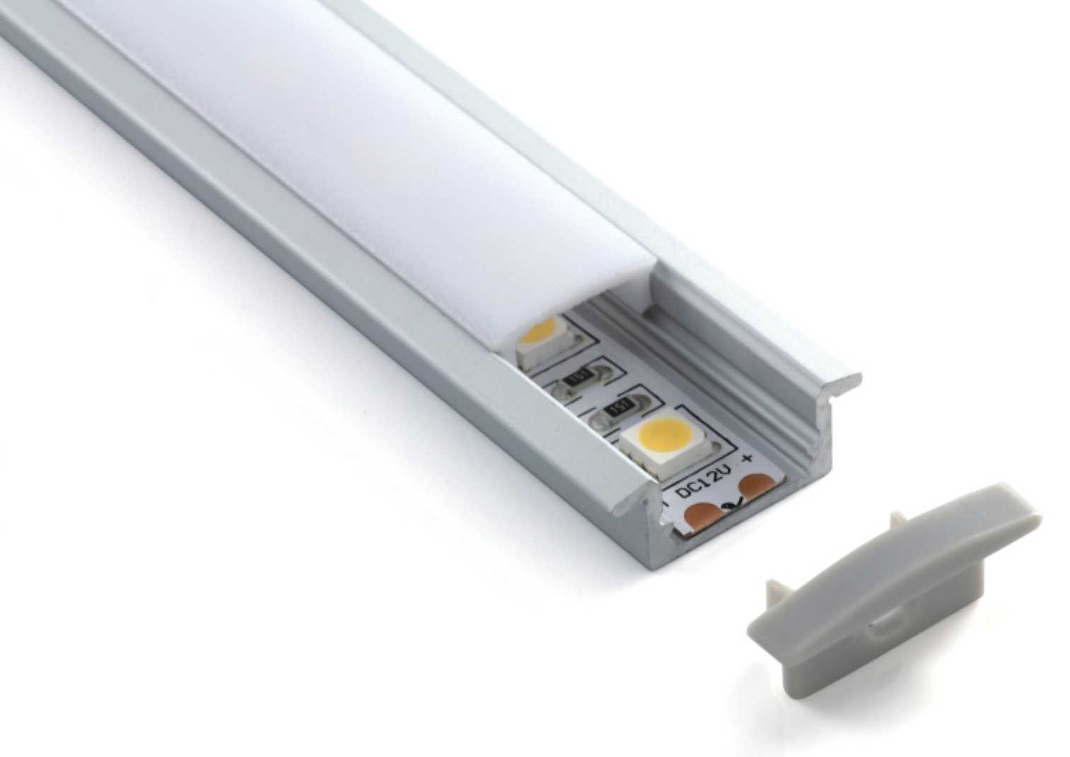 B4021R Aluminium LED profile Bright UK