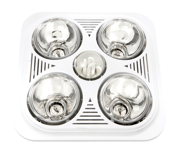 Velocity 4 Light 3IN1 Bathroom Mate (99956/05) Brilliant Lighting