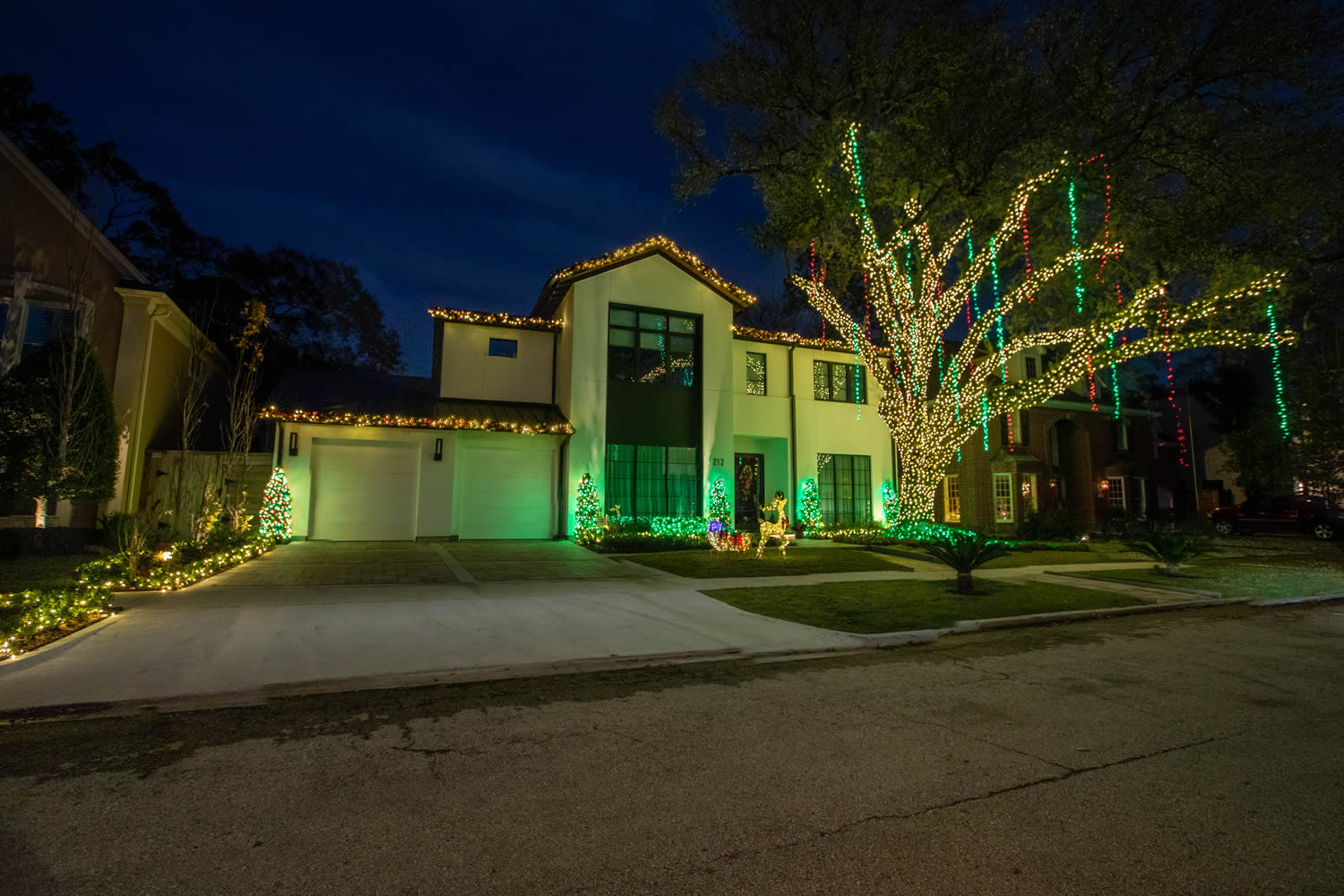 Bright Lights Houston Holiday, Christmas Light Installation, and