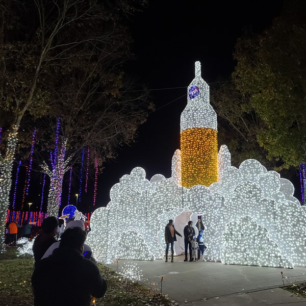 Bright Lights Houston Holiday, Christmas Light Installation, and
