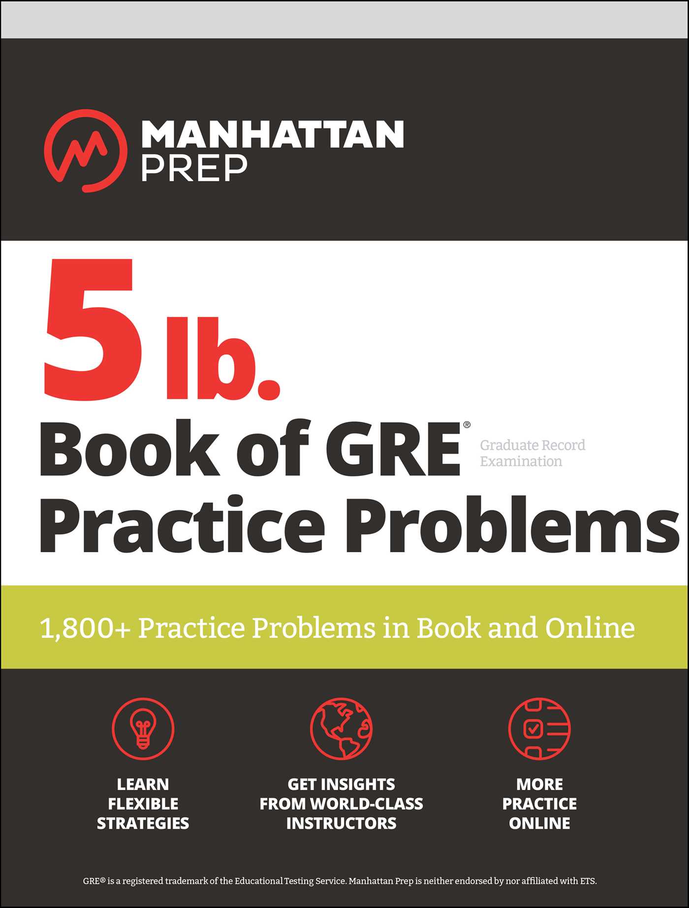 Review of Manhattan 5 lb. GRE Book Should You Buy it? BrightLink Prep