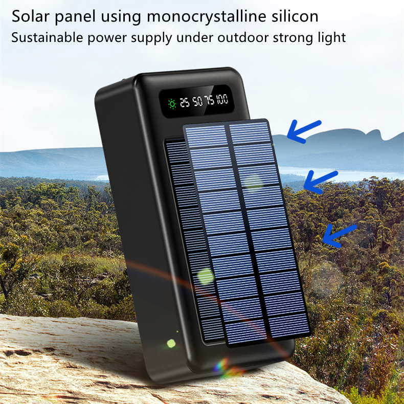 Waterproof 30000mah solar power bank – BrightMeil online store