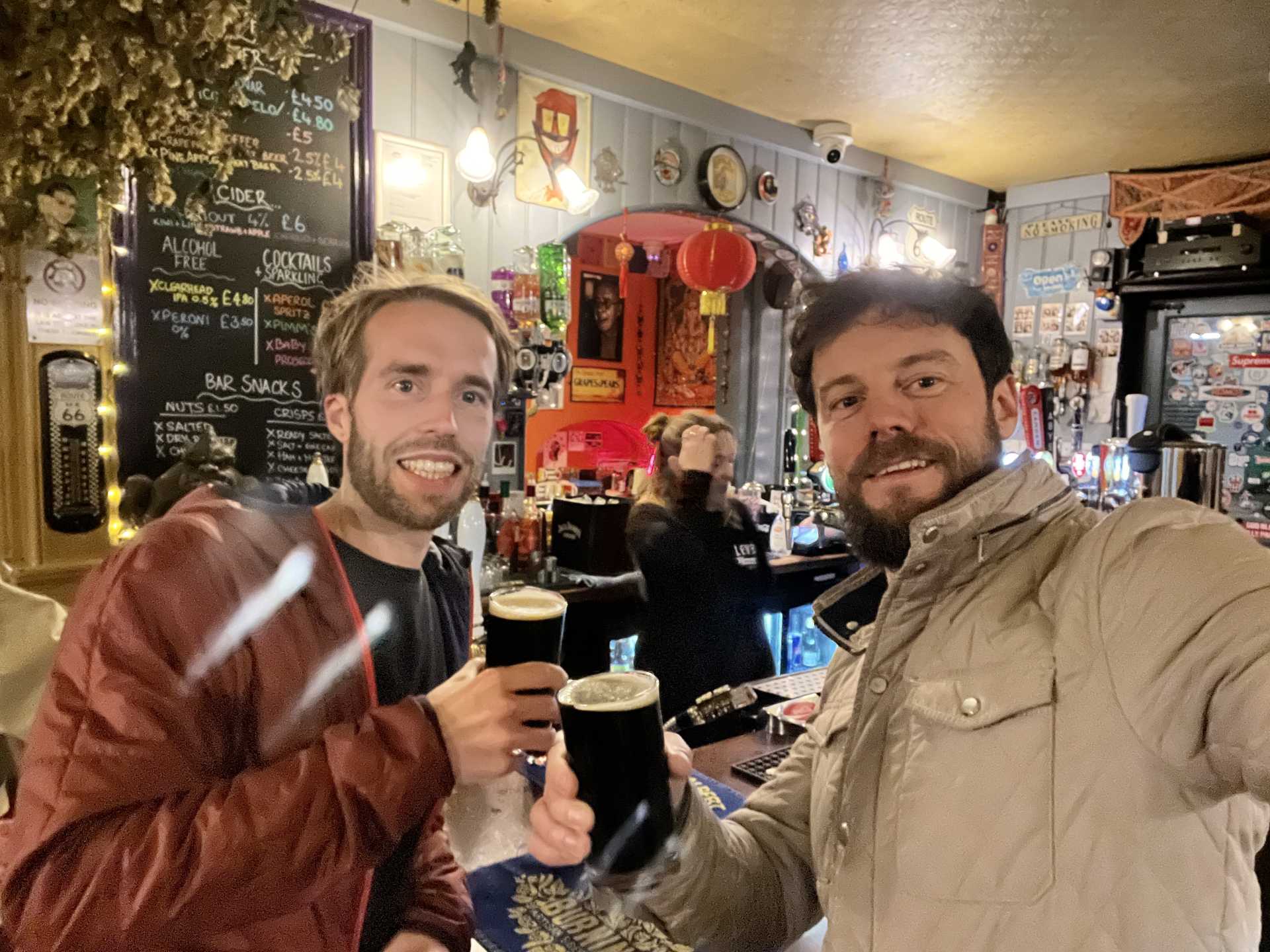 Mark Dredge interviewed on a Brighton pub crawl • Brighton Beer Blog
