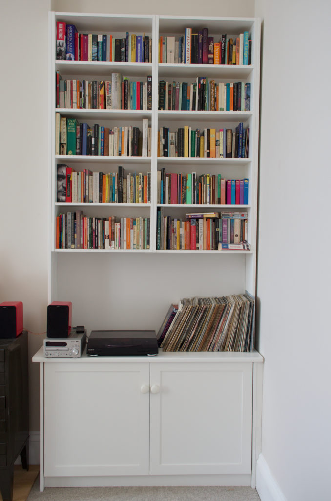 Two Bespoke Bookcases Richard Sothcott Brighton Carpentry