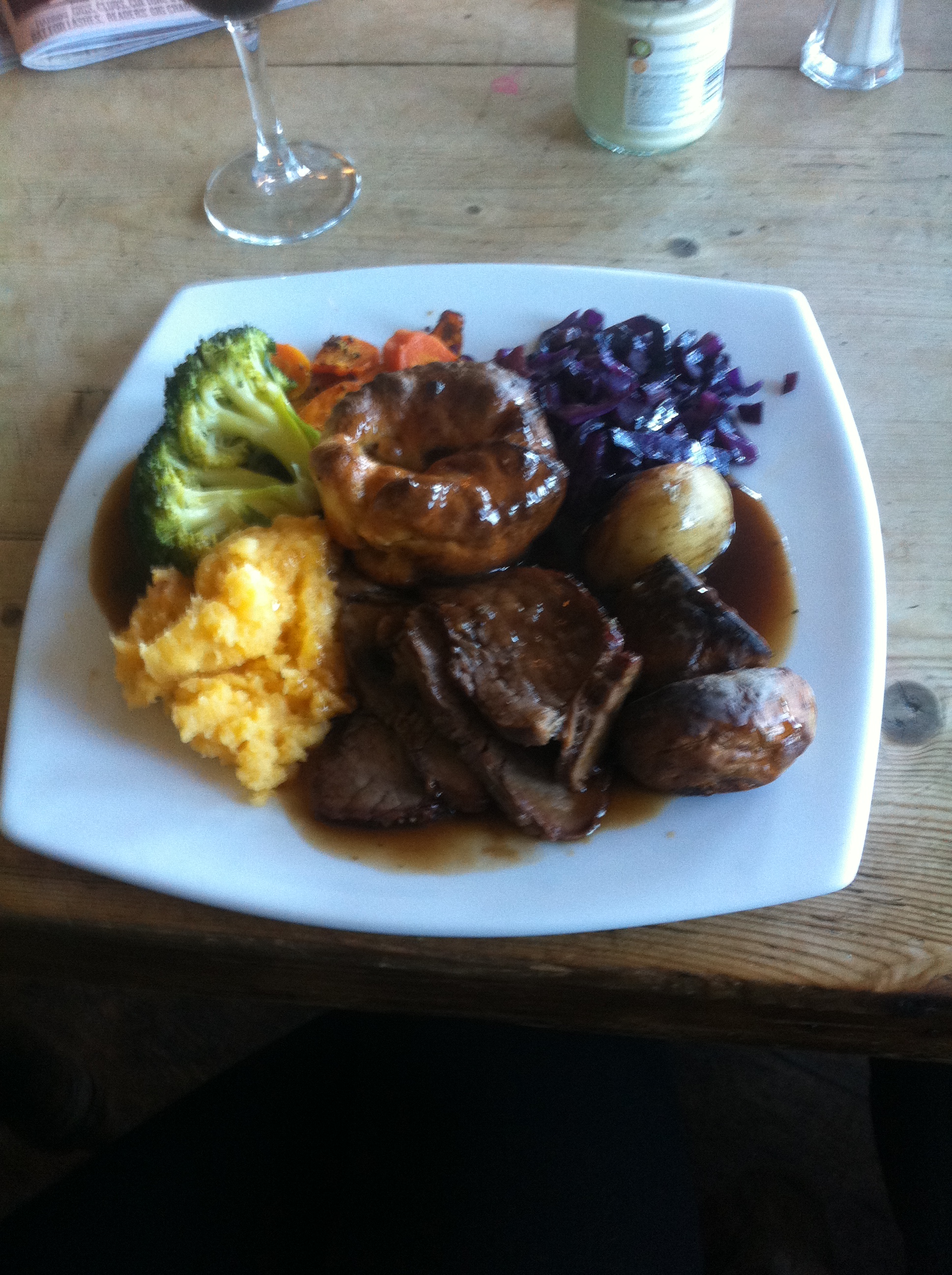 Roast Beef at the West Hill Brighton Review of Brighton and Hove's