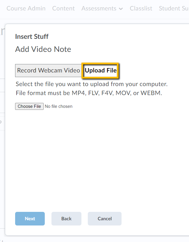 How do I create and insert a Video Note in the HTML Editor?