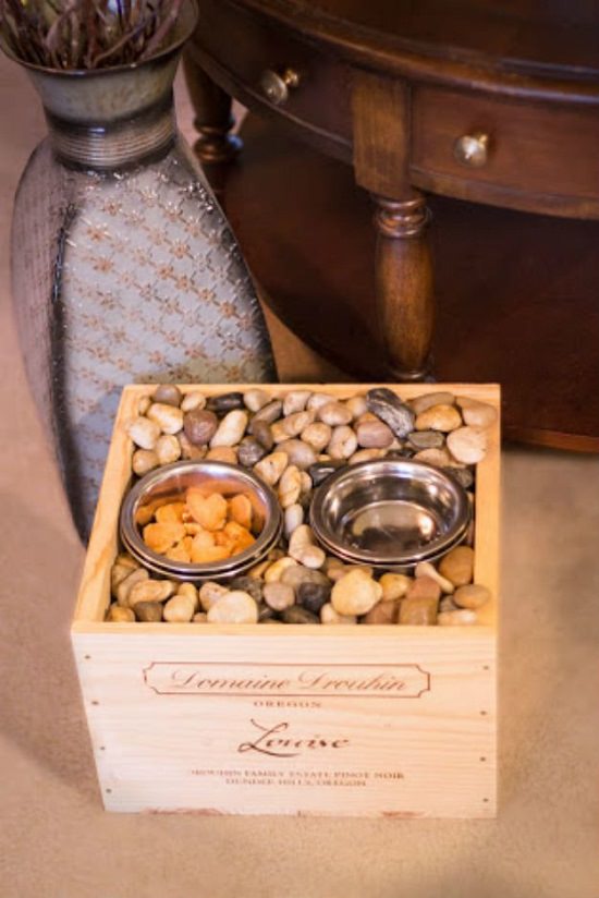 Dog Feeding Station Ideas 22 Dog Feeding Station with Storage ⋆