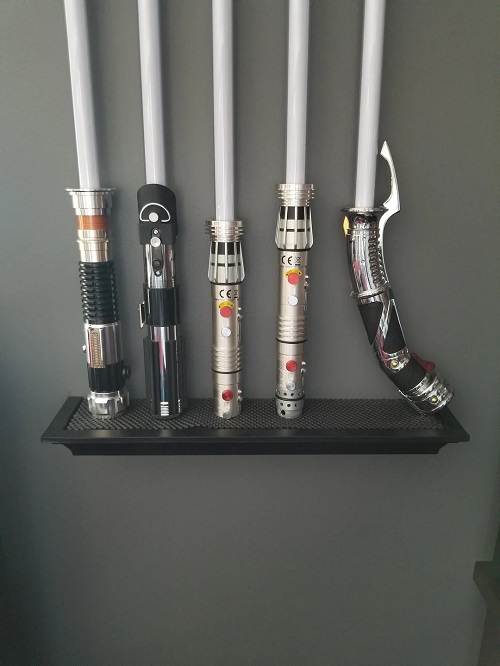 12 Awesome Lightsaber Display Ideas ⋆ Bright Stuffs