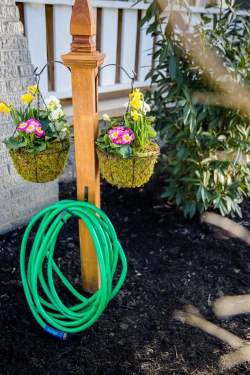 9 DIY Garden Hose Storage Ideas ⋆ Bright Stuffs