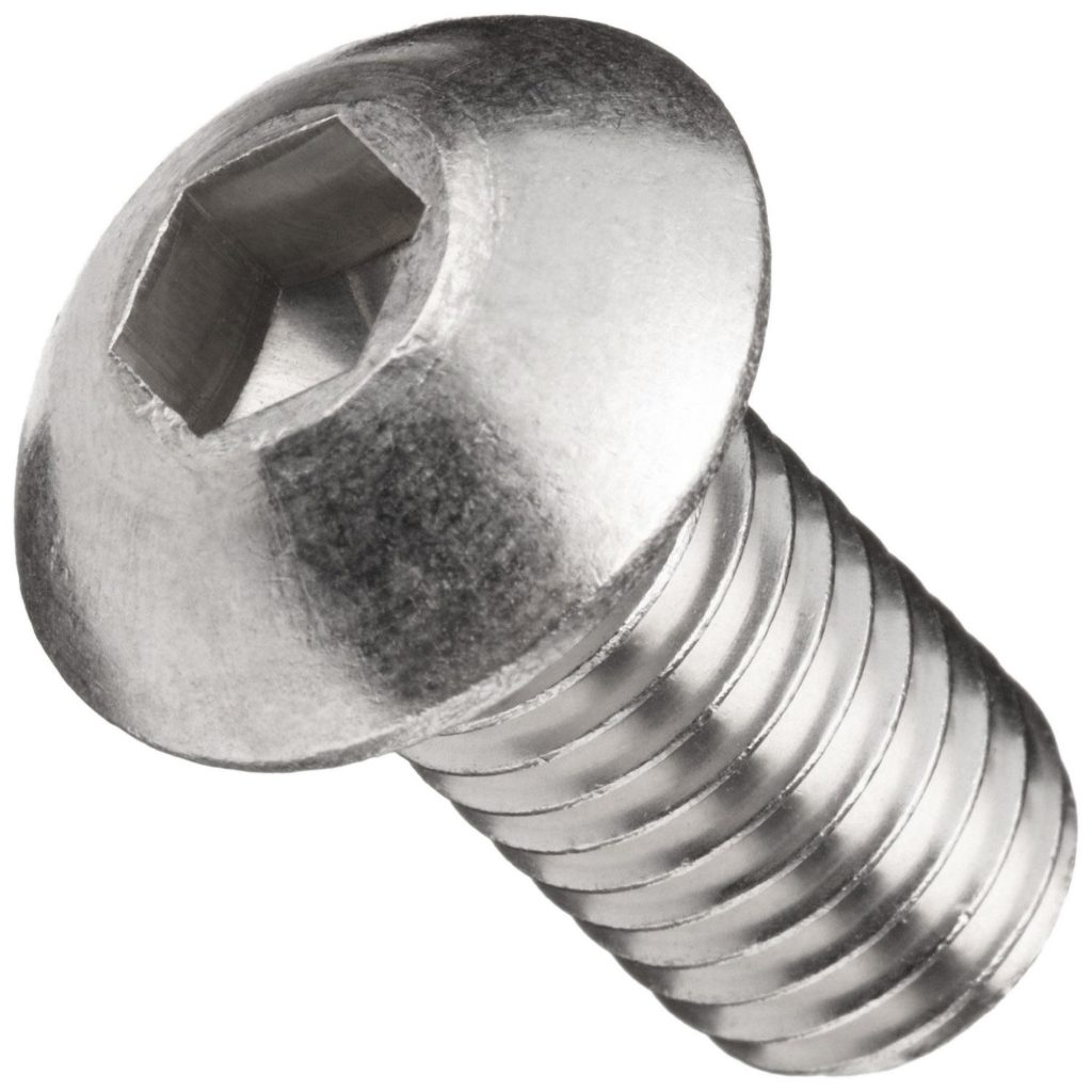 100 Stainless Steel 256 HexDrive ButtonHead ScrewIn Rivets For