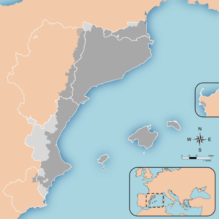 Catalonia & The Catalan Language 10 Facts & Maps Brilliant Maps