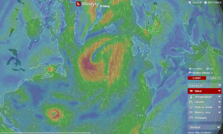 Windyty (Windy.com): Stunning Interactive World Wind & Weather Map