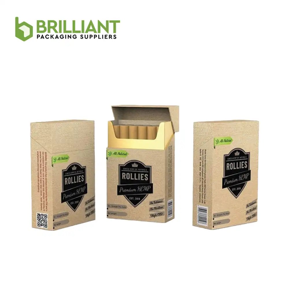 Custom Cigarette Packaging Wholesale Brillant Packaging