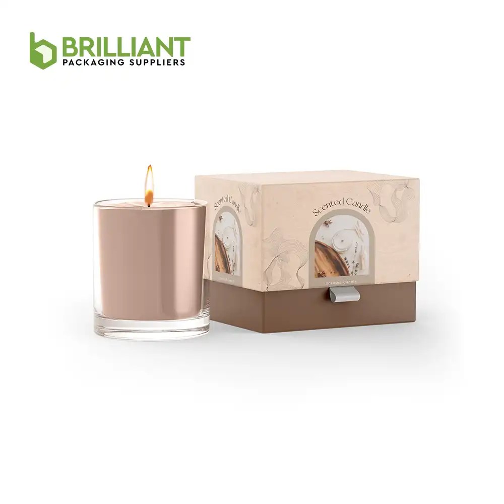 Custom Luxury Candle Packaging Brillant Packaging