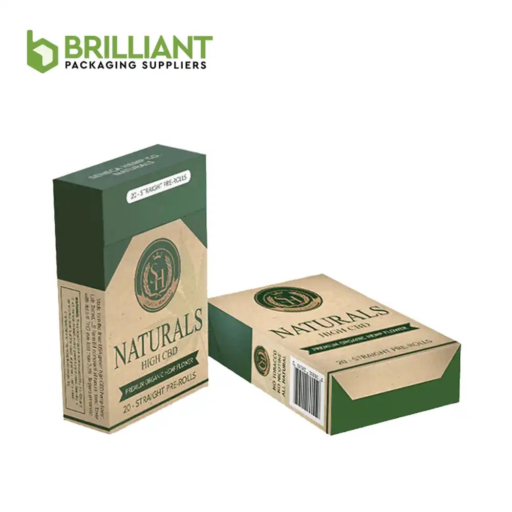 Custom Cigarette Packaging Wholesale Brillant Packaging
