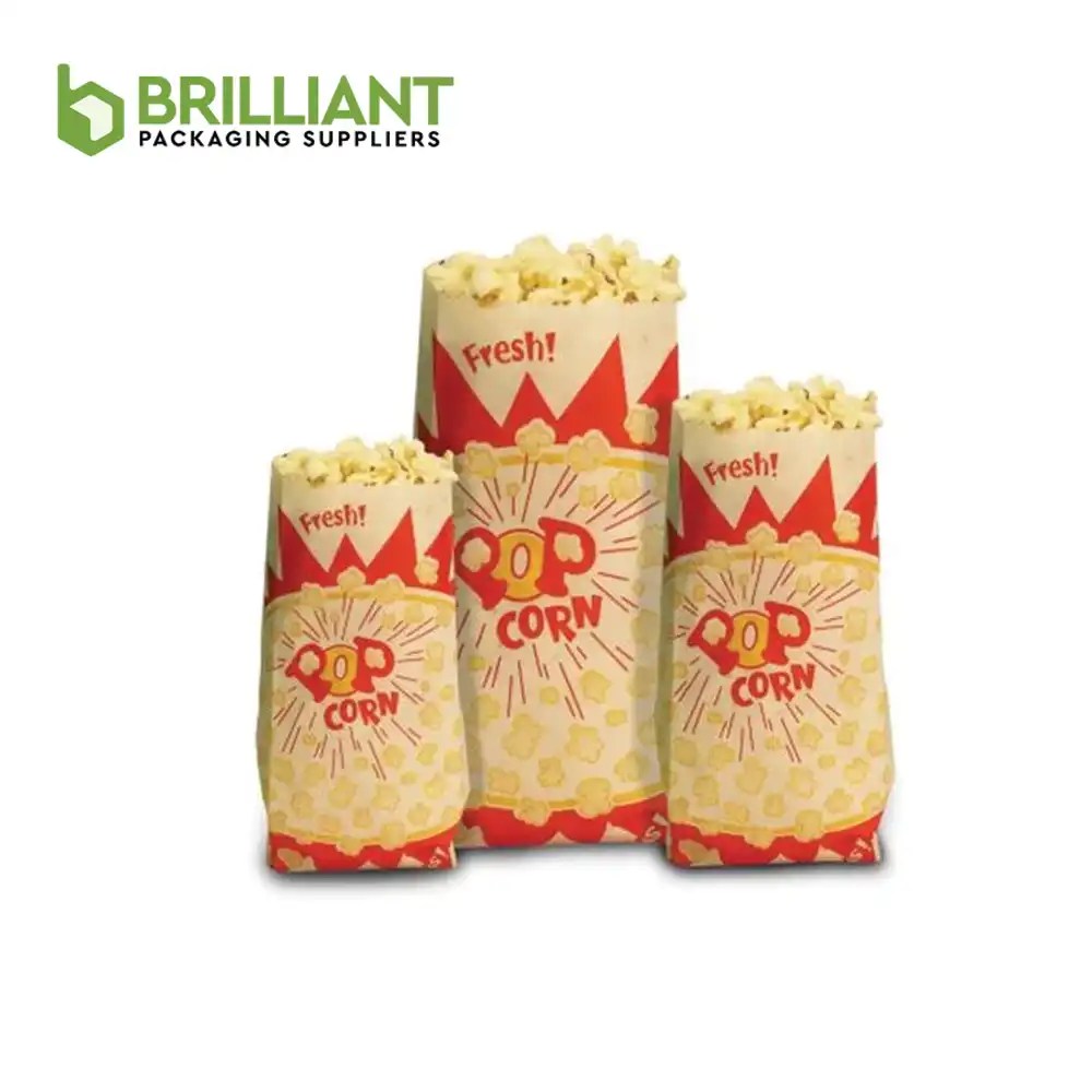 Mini Popcorn Bags Brillant Packaging