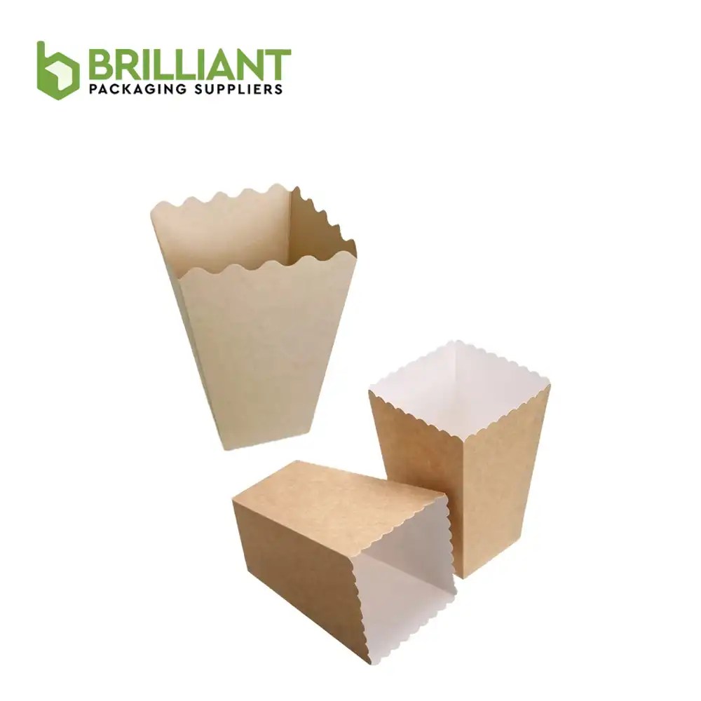 Custom Printed Wholesale Popcorn Boxes Brillant Packaging