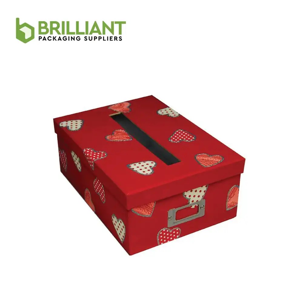 Custom Valentine Card Boxes Wholesale Brillant Packaging