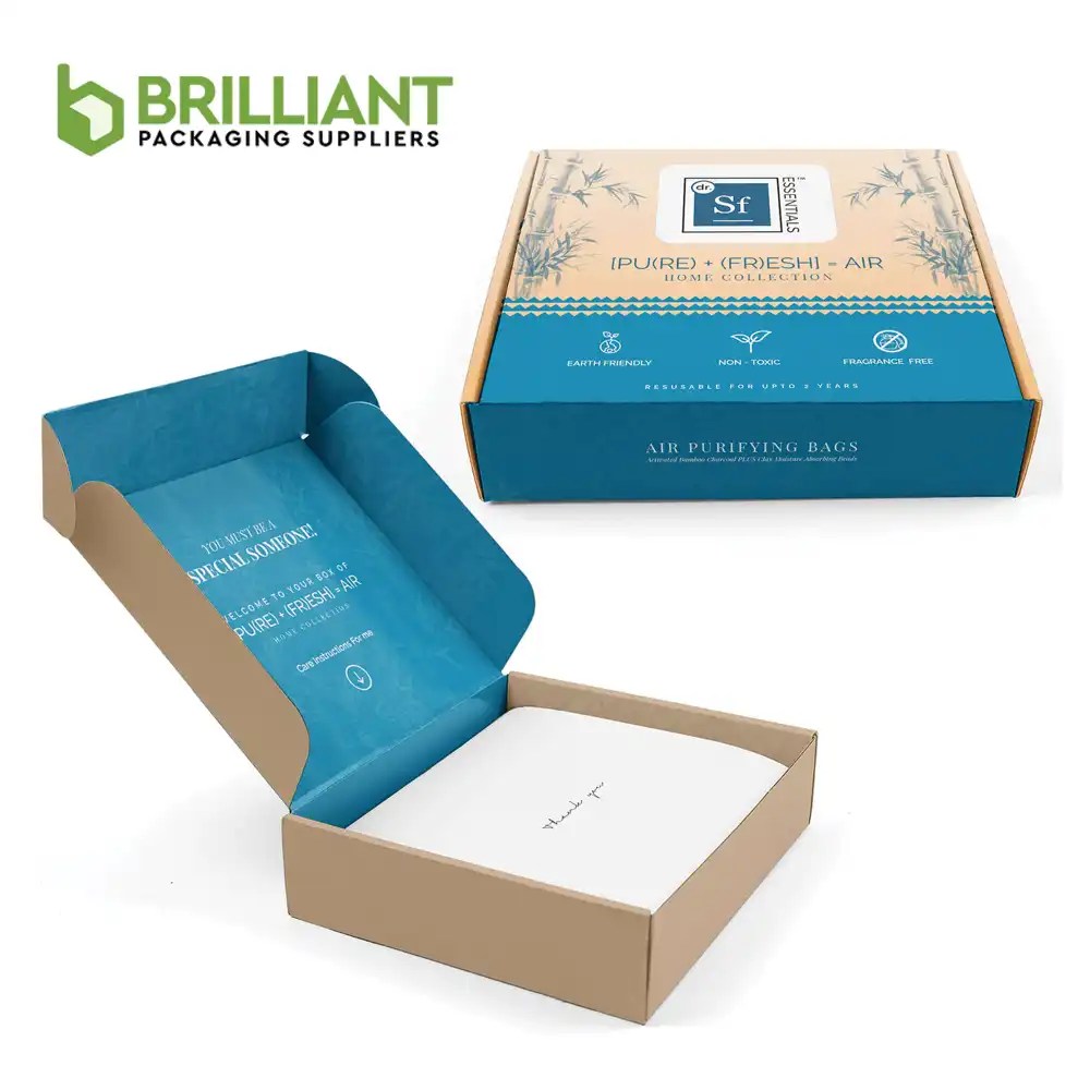 Custom Mailer Boxes Supplier Brillant Packaging