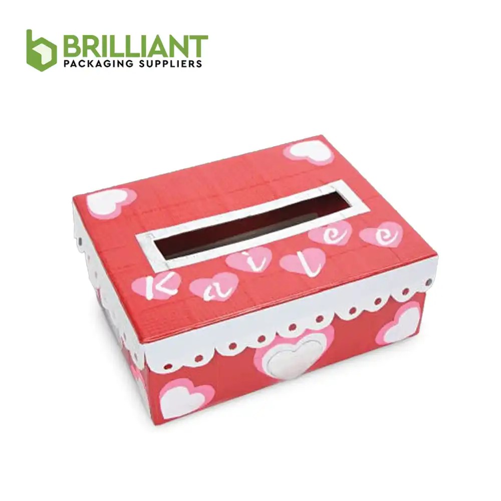 Custom Valentine Card Boxes Wholesale Brillant Packaging