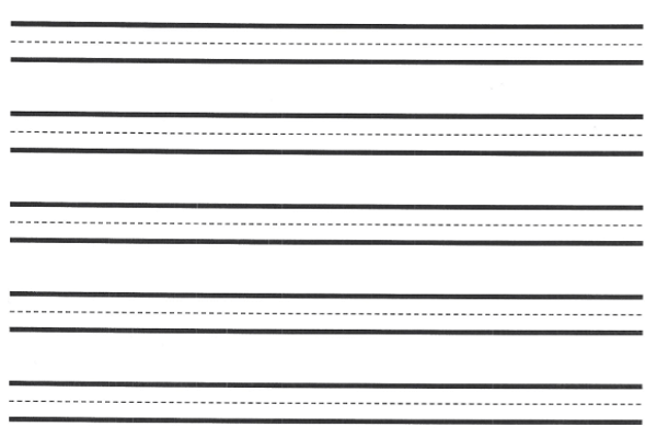 Brilliant Therapy | Bolded 3 lined paper