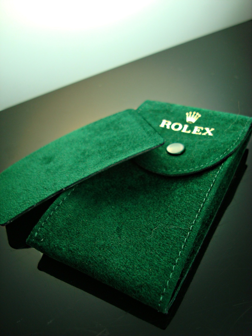 ROLEX UHRETUI UHR ETUI ORIGINAL STOFF REISEETUI TRAVEL WATCH CASE