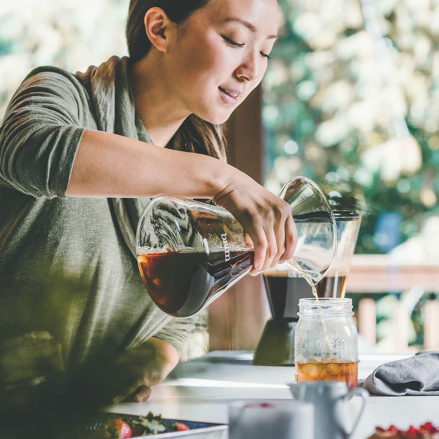 Smart Valve Cold Brew Coffee Maker BRIM