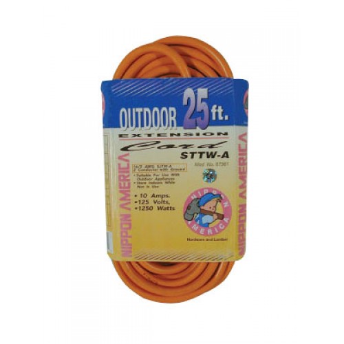 Outdoor ExtensionOrange Cord BROWNS