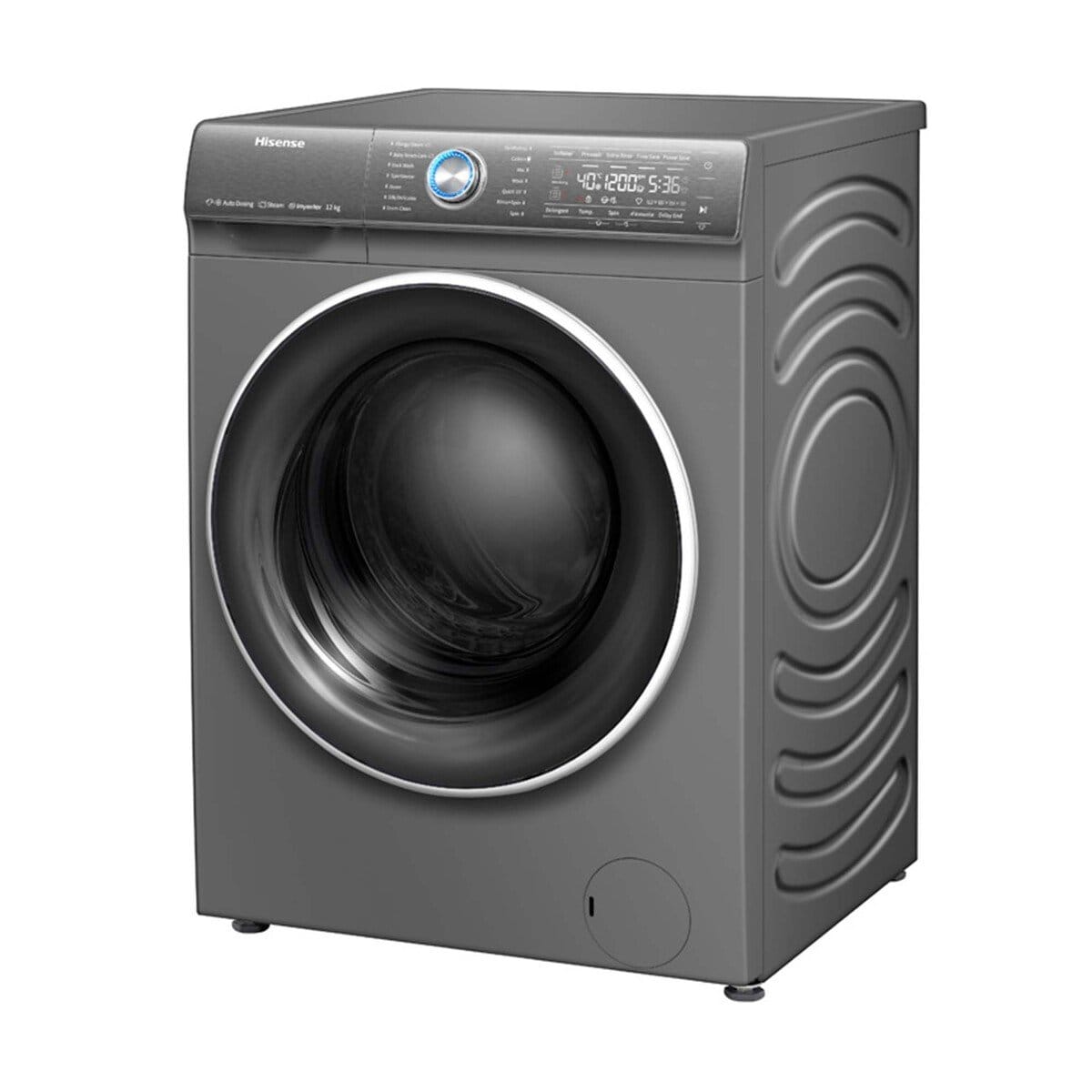 Hisense 12KG Wash & Dry Washing Machine WD5S1245BB » Brimax Kenya