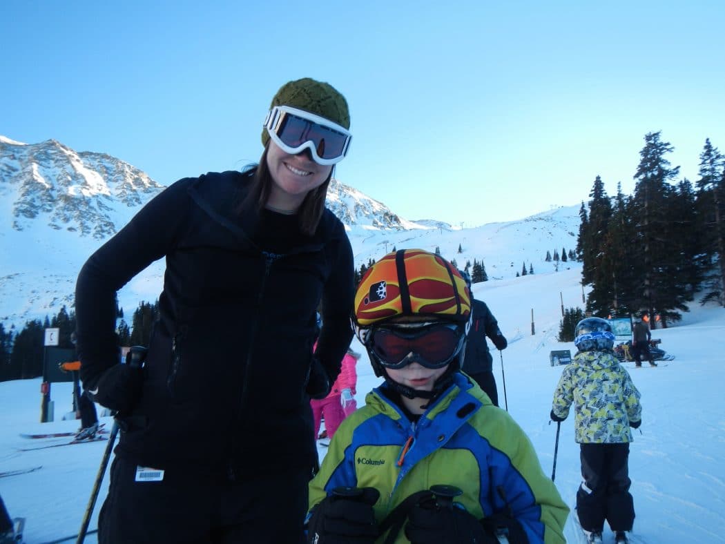 Skiing Pregnant Yes you can!! Bring The Kids