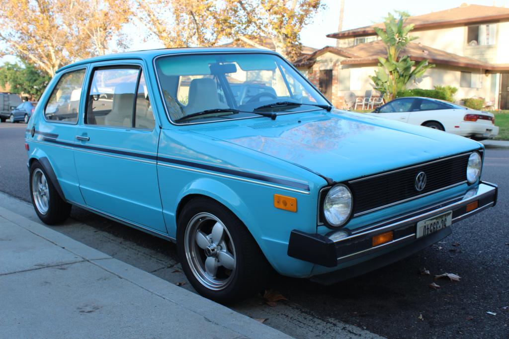 PreSmog 1975 VW Swallowtail Rabbit 16V Bring a Trailer