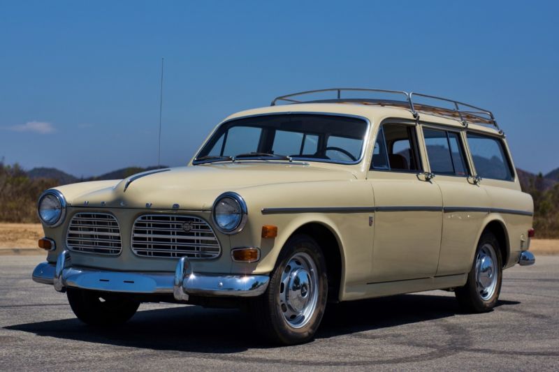 No Reserve 1968 Volvo Amazon 122S Station Wagon Bring a Trailer