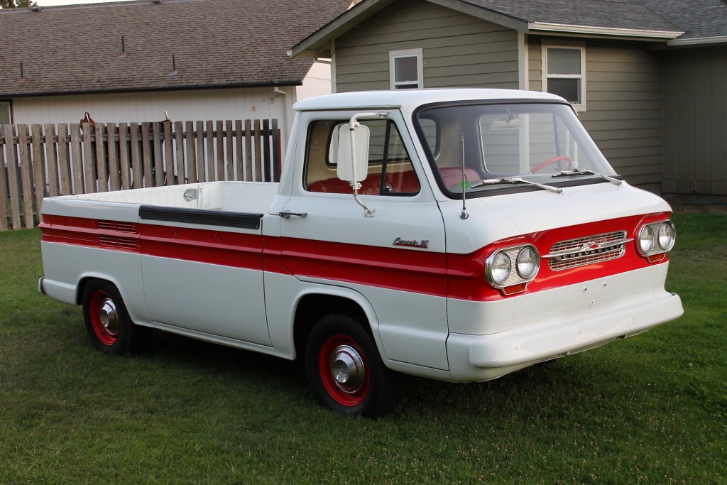 1963 Chevrolet Corvair 95 Rampside Pickup for sale on BaT Auctions