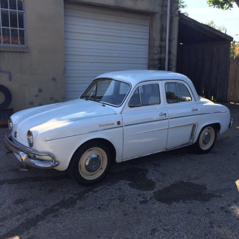 Older Restoration 52K Mile 1962 Renault Dauphine Bring a Trailer