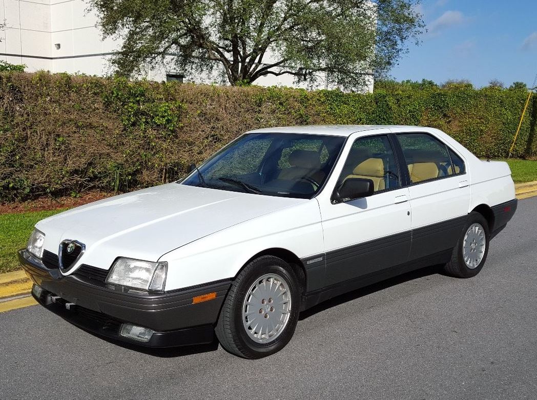 25K Mile 5Speed 1991 Alfa Romeo 164 Bring a Trailer